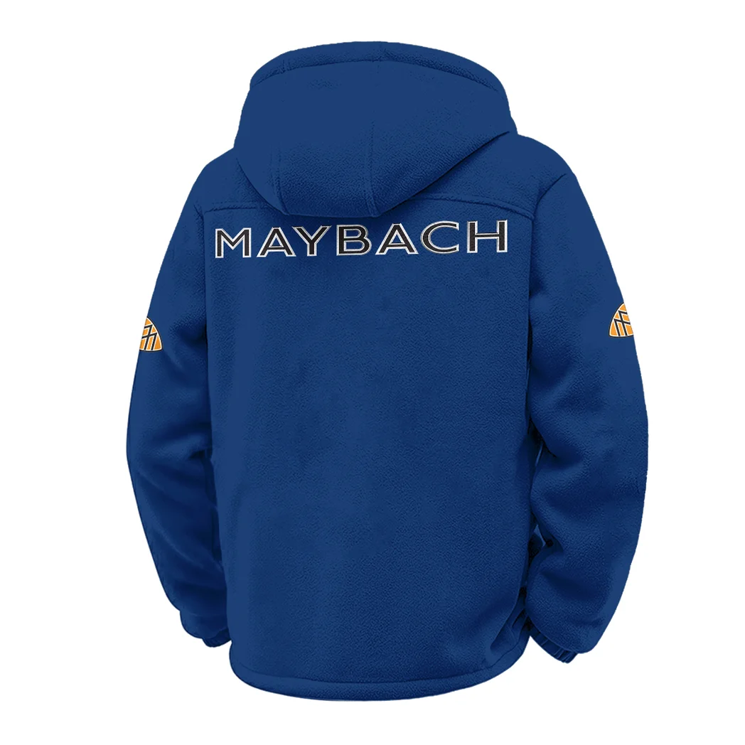 Luxury Spirit Winter Fleece Jacket, Dynamic Winter Training Top HVN1451MA - Navy - Image 3