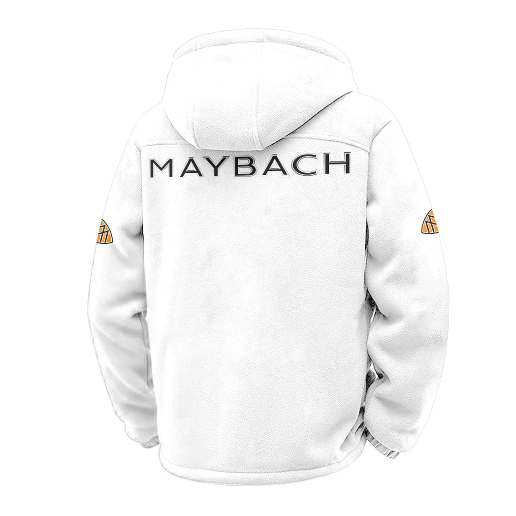 Luxury Spirit Winter Fleece Jacket, Dynamic Winter Training Top HVN1451MA - White - Image 3
