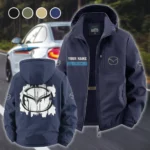 Mid-Size Sedan Fleece Windbreaker Jacket, High-Output Training Jacket HVN1451MA - Navy