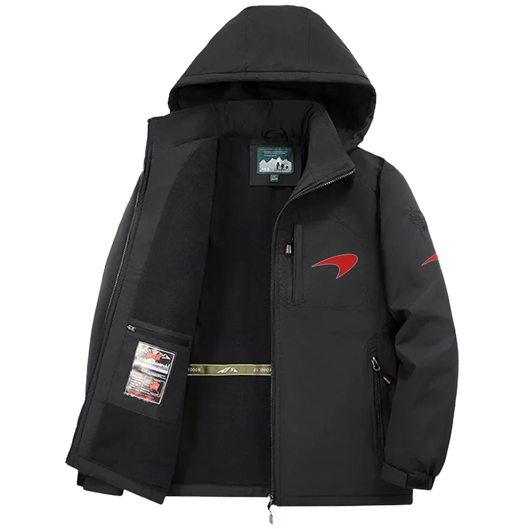 Speed Legend Fleece Windbreaker Jacket, Performance Barrier Jacket HVN1451MC - Black - Image 3