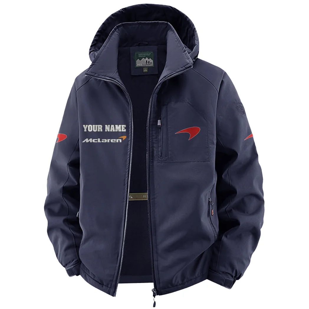 Speed Legend Fleece Windbreaker Jacket, Performance Barrier Jacket HVN1451MC - Navy - Image 2