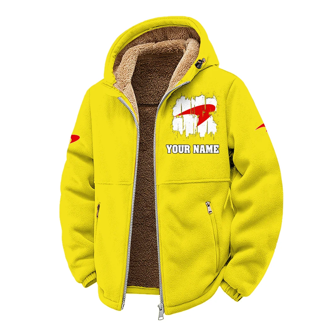 Speed Legend Winter Fleece Jacket, Snow-Ready Active Fleece HVN1451MC - Yellow - Image 2