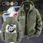 Outboard Drive Fleece Windbreaker Jacket, Multi-Sport Weather Jacket HVN1451MM - Green