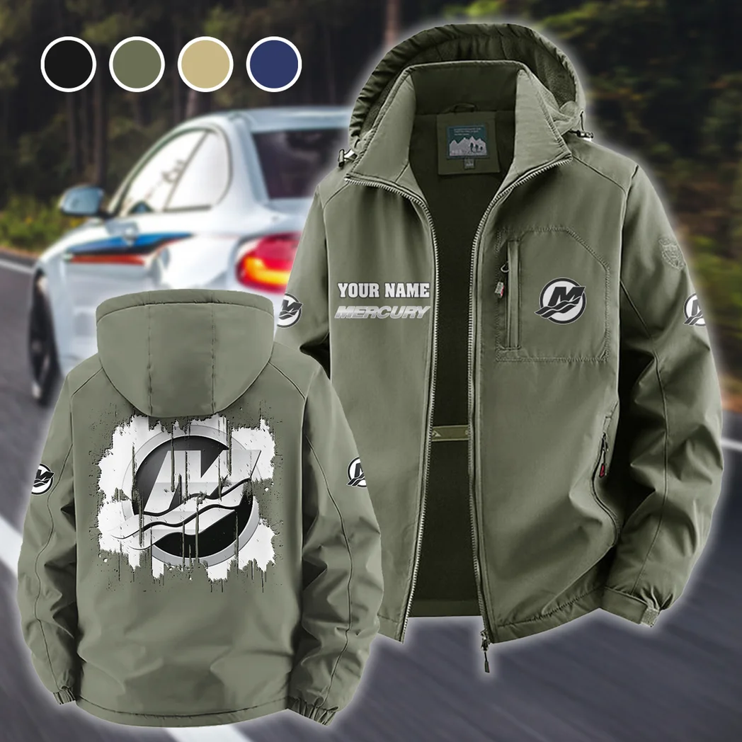 Outboard Drive Fleece Windbreaker Jacket, Multi-Sport Weather Jacket HVN1451MM - Green