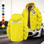 Outboard Drive Winter Fleece Jacket, All-Mountain Sport Jacket HVN1451MM - Yellow