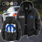 American Auto Upgrades Fleece Windbreaker Jacket, Endurance Sport Barrier HVN1451MO - Black