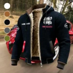 Family Sedan Fleece-Lined Hooded Jacket, Elemental Guard Sport Jacket HVN1451NI - Black