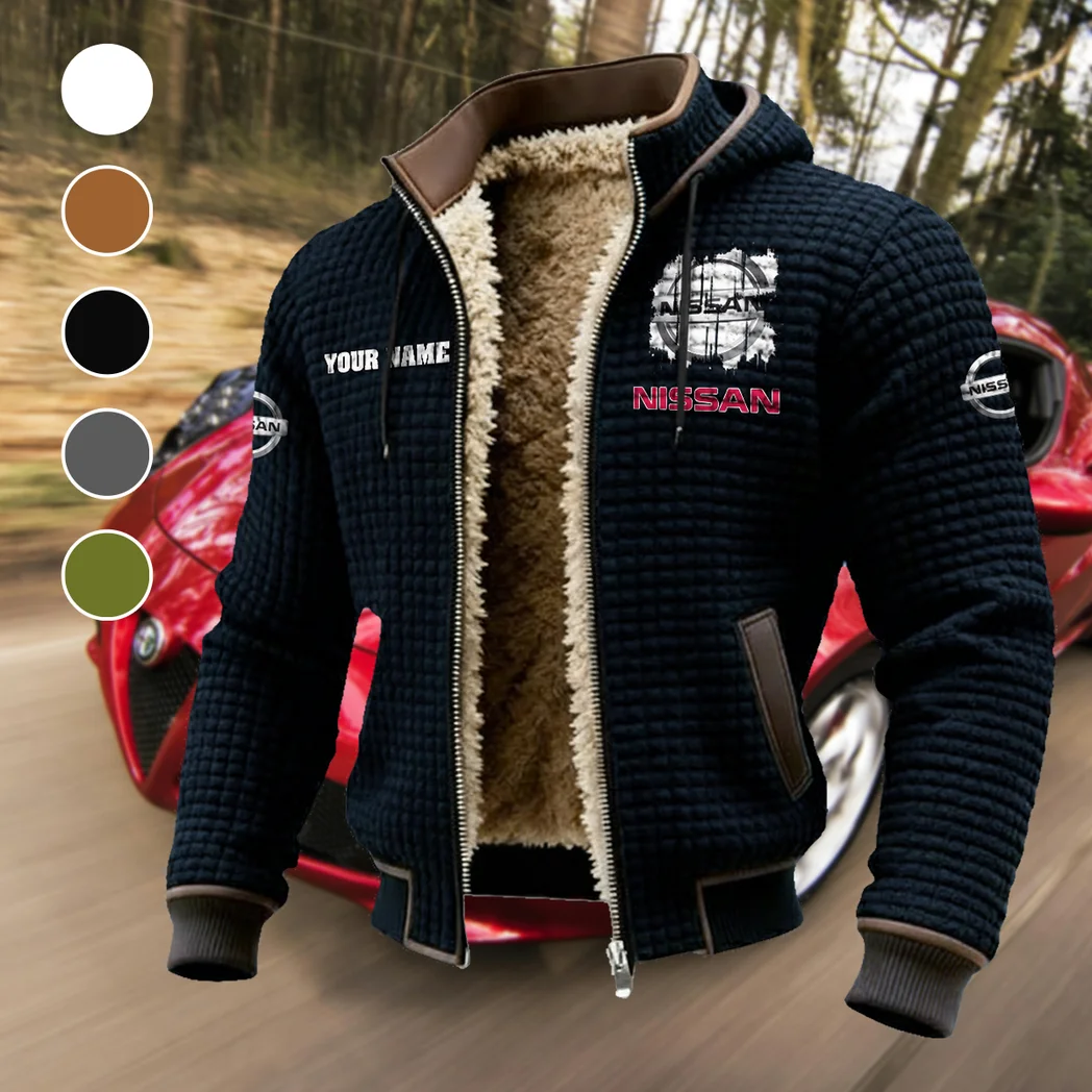 Family Sedan Fleece-Lined Hooded Jacket, Elemental Guard Sport Jacket HVN1451NI - Black