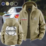 Family Sedan Fleece Windbreaker Jacket, Cold-Air Cycling Shell HVN1451NI - Khaki