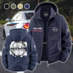 Family Sedan Fleece Windbreaker Jacket, Cold-Air Cycling Shell HVN1451NI - Navy