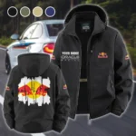 True Fans Fleece Windbreaker Jacket, Expedition Wind Fleece HVN1451NY - Black