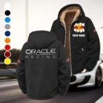 True Fans Winter Fleece Jacket, Ski & Snowboard Mid-Layer HVN1451NY - Black