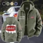Freight Truck Fleece Windbreaker Jacket, Mountain Ascent Windbreaker HVN1451PE - Green