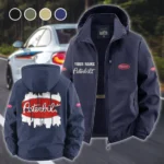 Freight Truck Fleece Windbreaker Jacket, Mountain Ascent Windbreaker HVN1451PE - Navy