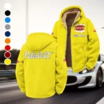 Freight Truck Winter Fleece Jacket, Winter Endurance Jacket HVN1451PE - Yellow