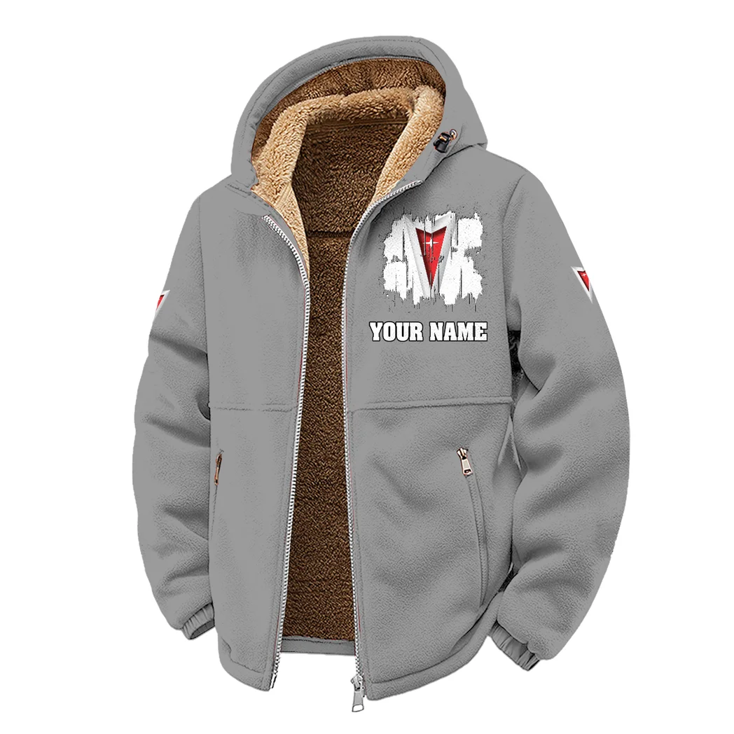 Performance Coupe Winter Fleece Jacket, Ultra-Soft Fleece Shell HVN1451PG - Grey - Image 2