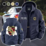 High-Speed Roadster Fleece Windbreaker Jacket, Outdoor Activity Defense HVN1451PO - Navy