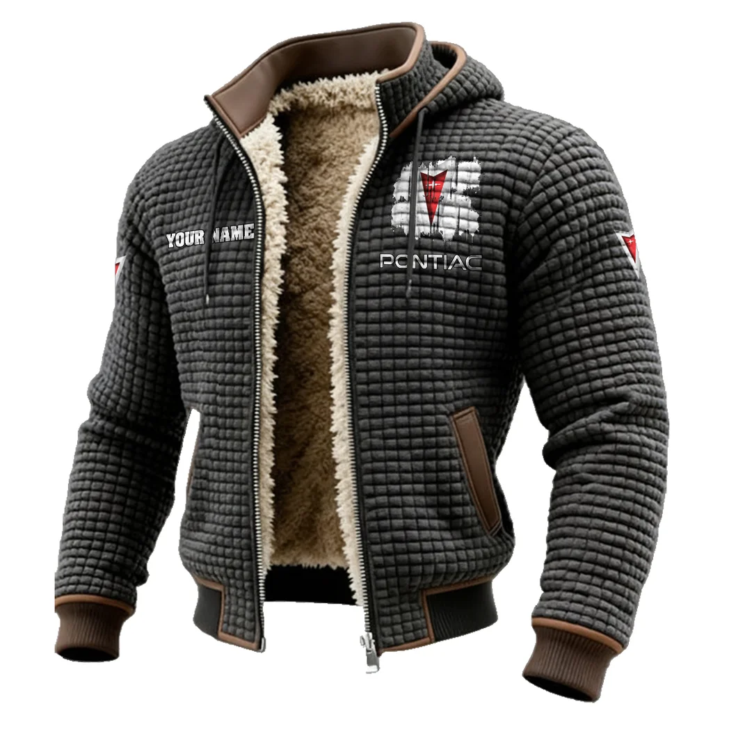 Performance Sedan Fleece-Lined Hooded Jacket, Rugged Terrain Fleece Hoody HVN1451PO - Grey - Image 2