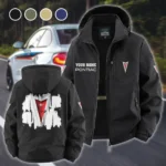 Performance Sedan Fleece Windbreaker Jacket, Cozy Fleece-Lined Windbreaker HVN1451PO - Black