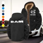 Utility Vehicle Winter Fleece Jacket, Anti-Pill Thermal Fleece HVN1451RT - Black