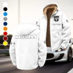 Utility Vehicle Winter Fleece Jacket, Anti-Pill Thermal Fleece HVN1451RT - White