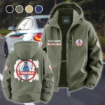 Iconic Performance Car Fleece Windbreaker Jacket, Luxe Fleece Exterior HVN1451SH - Green