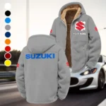 Street Racer Winter Fleece Jacket, Warm Core Loft Fleece HVN1451SU - Grey