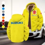 Street Racer Winter Fleece Jacket, Warm Core Loft Fleece HVN1451SU - Yellow