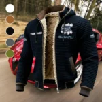 Mountain Ride Fleece-Lined Hooded Jacket, Luxe Cloud-Fleece Hooded Shell HVN1451SU - Black