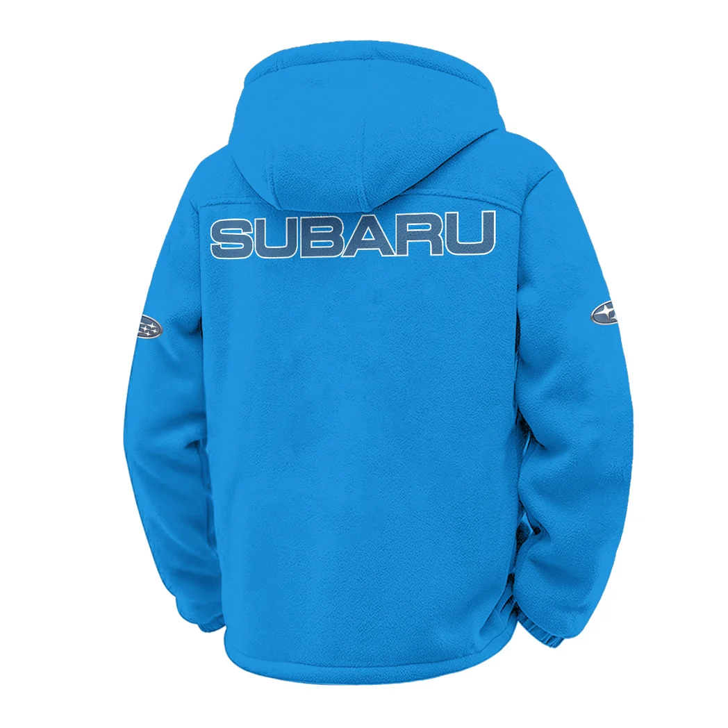 Mountain Ride Winter Fleece Jacket, Breathable Winter Comfort HVN1451SU - Cyan - Image 3