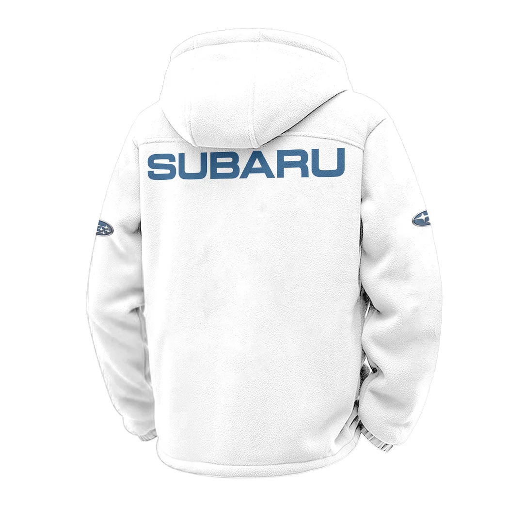 Mountain Ride Winter Fleece Jacket, Breathable Winter Comfort HVN1451SU - White - Image 3
