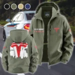 Futuristic Ride Fleece Windbreaker Jacket, Premium Bonded Fleece HVN1451TE - Green
