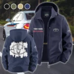 Long-Life Vehicle Fleece Windbreaker Jacket, High-Density Windproof Fleece HVN1451TO - Navy