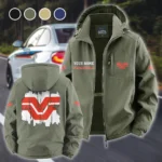 Field Tractor Fleece Windbreaker Jacket, Breathable Fleece Windwear HVN1451VE - Green