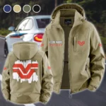 Field Tractor Fleece Windbreaker Jacket, Breathable Fleece Windwear HVN1451VE - Khaki