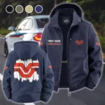 Field Tractor Fleece Windbreaker Jacket, Breathable Fleece Windwear HVN1451VE - Navy