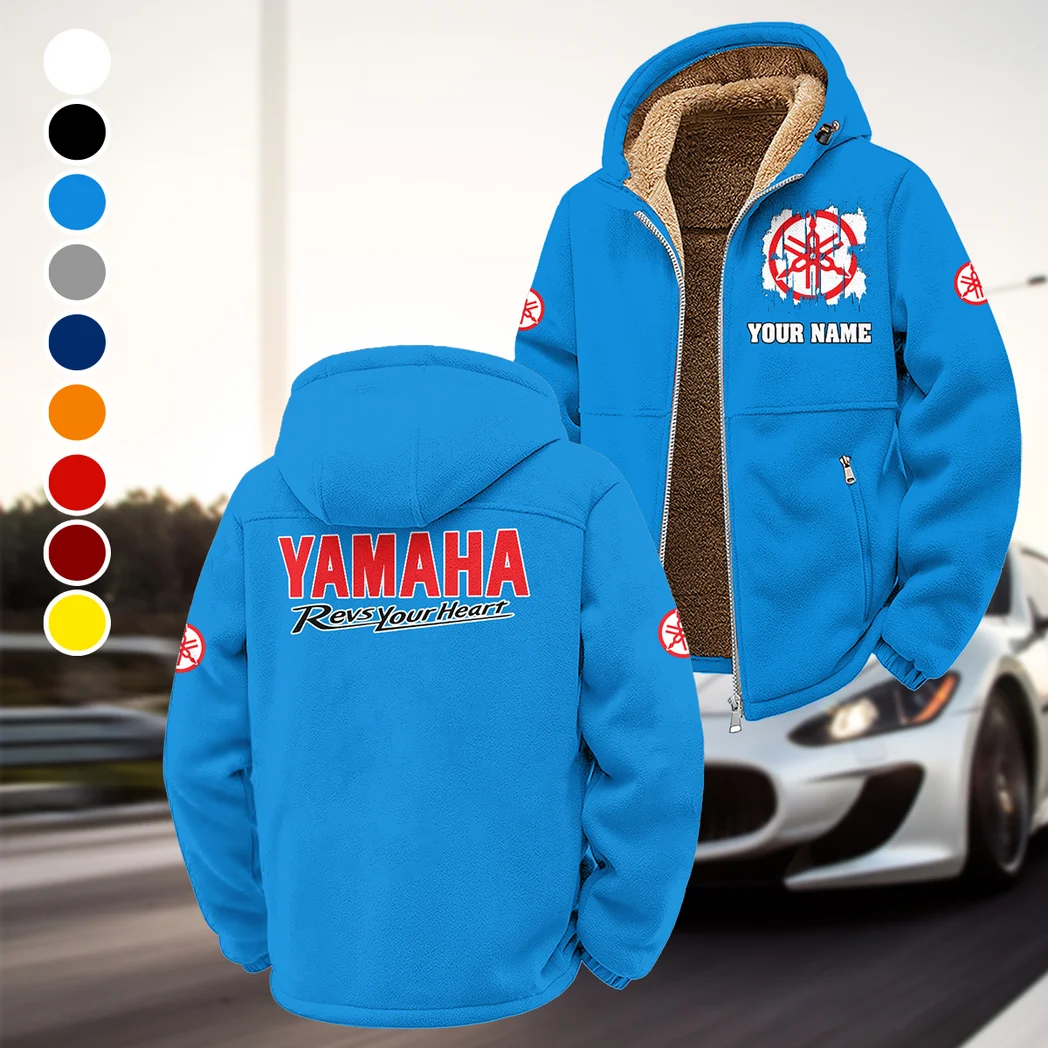 Touring Motorcycle Winter Fleece Jacket, Snow-Ready Active Fleece HVN1451YA - Cyan