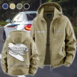 Performance Cruiser Fleece Windbreaker Jacket, Insulated Windbreaker Fleece HVN1452AM - Khaki
