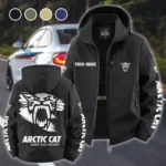 Trail Rider Machine Fleece Windbreaker Jacket, All-Weather Fleece Shield HVN1452AR - Black