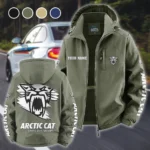 Trail Rider Machine Fleece Windbreaker Jacket, All-Weather Fleece Shield HVN1452AR - Green