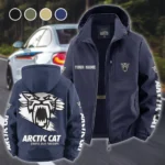 Trail Rider Machine Fleece Windbreaker Jacket, All-Weather Fleece Shield HVN1452AR - Navy