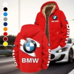 Premium Sedan Winter Fleece Jacket, Deep Winter Comfort Fleece HVN1452BM - Red