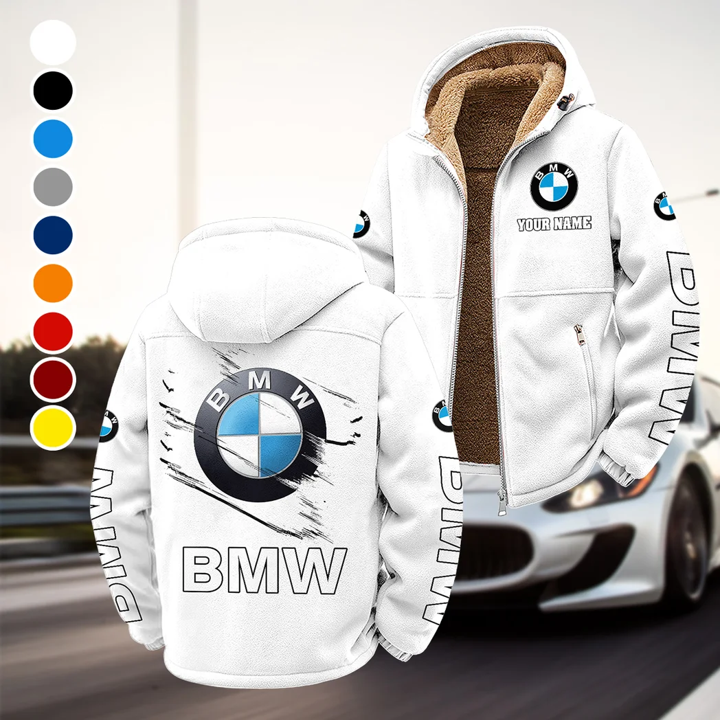 Premium Sedan Winter Fleece Jacket, Deep Winter Comfort Fleece HVN1452BM - White