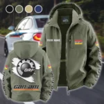 All-Terrain Rider Fleece Windbreaker Jacket, Essential Cold & Wind Barrier HVN1452BR - Green