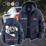 All-Terrain Rider Fleece Windbreaker Jacket, Essential Cold & Wind Barrier HVN1452BR - Navy