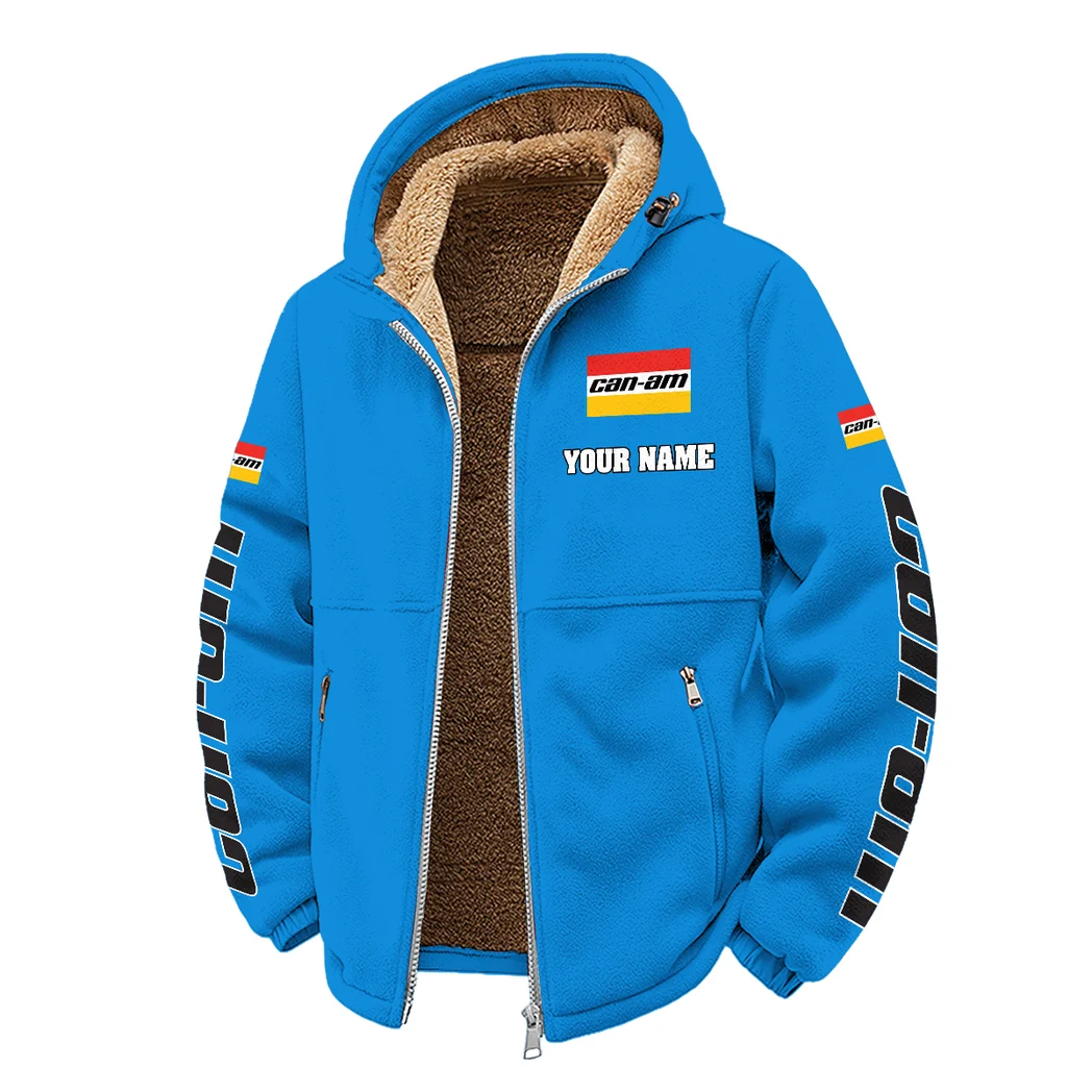 All-Terrain Rider Winter Fleece Jacket, Polar Climate Fleece HVN1452BR - Cyan - Image 2