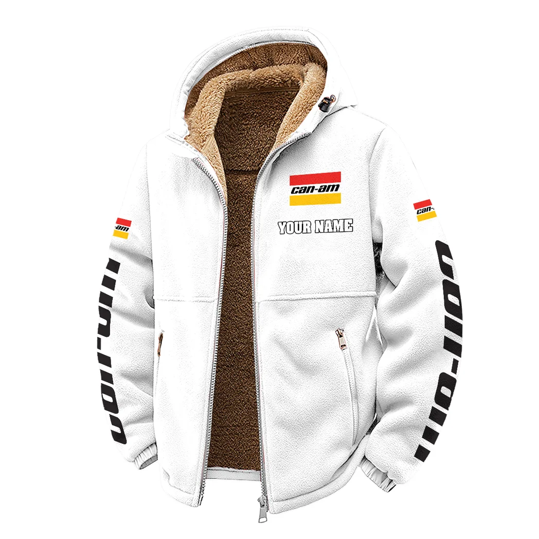All-Terrain Rider Winter Fleece Jacket, Polar Climate Fleece HVN1452BR - White - Image 2
