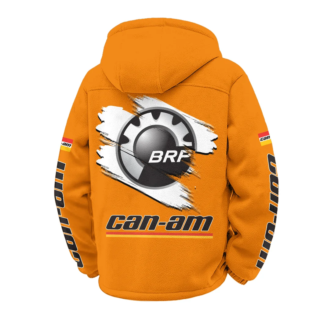 All-Terrain Rider Winter Fleece Jacket, Polar Climate Fleece HVN1452BR - Orange - Image 3