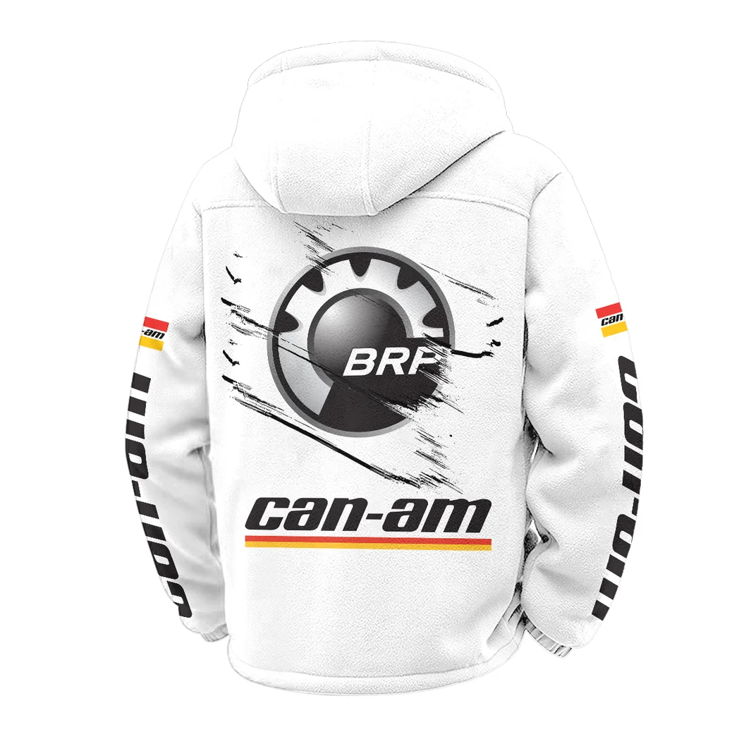 All-Terrain Rider Winter Fleece Jacket, Polar Climate Fleece HVN1452BR - White - Image 3