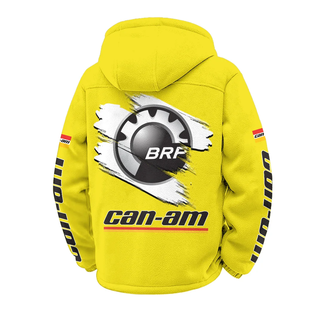 All-Terrain Rider Winter Fleece Jacket, Polar Climate Fleece HVN1452BR - Yellow - Image 3